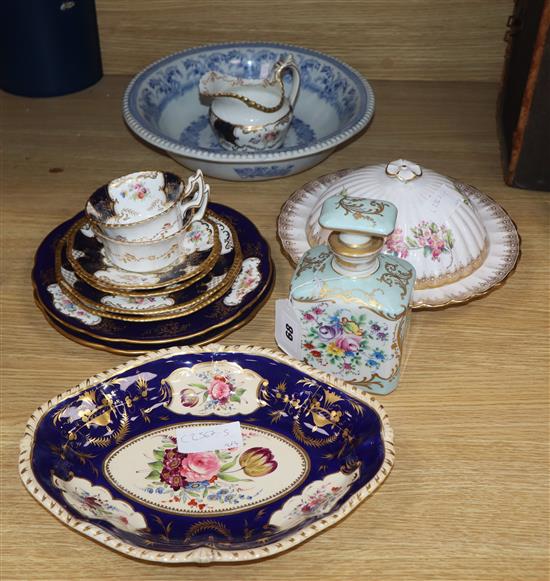 Coalport tea wares and other assorted ceramics